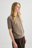 Jasper Short Sleeve Crewneck Cocoa Marle