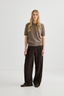 Jasper Short Sleeve Crewneck Cocoa Marle