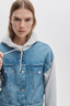 Miramar Combo Hooded Trucker Jacket