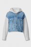Miramar Combo Hooded Trucker Jacket