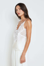 Priya Lace Cami White