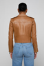 Blakely Biker Jacket  Soft Cognac