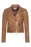 Blakely Biker Jacket  Soft Cognac