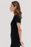 The Rib Knit Tee Black