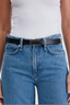 Lenox Italian Leather Belt Black