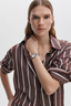 Connie Stripe Shirt Rosewood Stripe