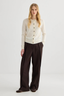 Sylvia Merino Cardigan Ivory