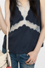 Tasao Silk Camisole Encre