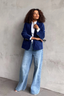 Glace Jacket Sapphire