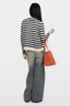 Missya Striped Cardigan Marine