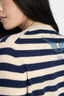 Missya Striped Cardigan Marine