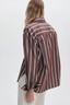 Connie Stripe Shirt Rosewood Stripe