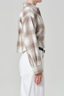 Ana Cropped Shirt Schiffer Plaid