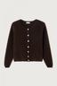 Vitow Cardigan Coffee Melange