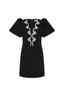 Harlynn Puff Sleeve Mini Black