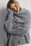 Mia Scarf Light Grey