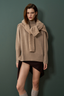 Tiber Chunky Hi-Lo Hem Polo Argan