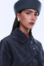 Emma Utility Suede Jacket Vintage Black