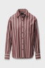 Connie Stripe Shirt Rosewood Stripe