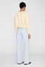 Harry Shrunken Sweatshirt Butter Yellow