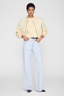 Harry Shrunken Sweatshirt Butter Yellow