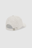 Jeremy Baseball Cap AB Washed White Leopard