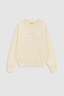 Harry Shrunken Sweatshirt Butter Yellow