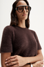Mochi Knit Tee Shiraz