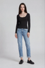 Dre Slim Boyfriend Jeans Redwood