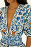 Flora Tile Blouse Off-White