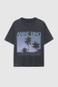 Cade Tee Palms Washed Grey