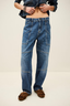 Moyce Cargo Jeans Light Used Blue