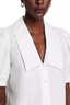 The Poplin Sailor Blouse White