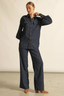 Crest Top Dark Denim