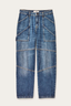 Moyce Cargo Jeans Light Used Blue