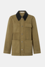 Luca Denim Utility Jacket Camel