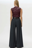 Sana Drape Top Burgundy