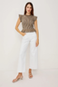 Bryn Top Brown Stripe