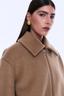 Maeve Wool Blend Bomber Sand