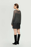 Cashmere Silk Sweater Dark Gray