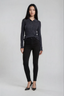 Wool Polo Dark Gray