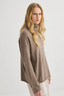 Mara Funnel Neck Cocoa Marle