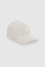 Jeremy Baseball Cap AB Washed White Leopard