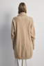 Sophia Open Cashmere Cardigan Latte