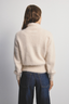 Felix Zip Up Cashmere Bomber Oatmeal