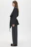 Audrey Wrap Jacket Charcoal