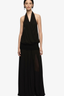 Jasmin V Neck Maxi Dress Black