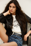 Milos Leather Jacket Noir