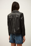 Milos Leather Jacket Noir