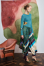 Joni Silk Pant Multi